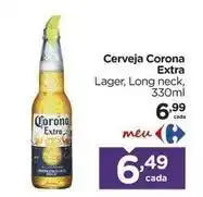 Carrefour Corona - cerveja extra oferta