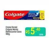 Muffato Colgate - creme dental menta refrescante caixa oferta