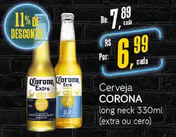 Cometa Supermercados Cerveja corona long neck oferta