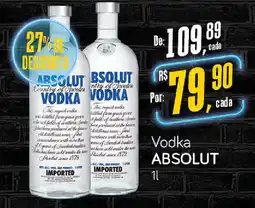 Cometa Supermercados Vodka absolut oferta