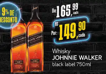 Whisky johnnie walker black label
