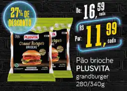Cometa Supermercados Pão brioche plusvita grandburger oferta