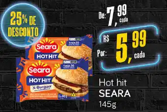 Cometa Supermercados hot hit seara oferta