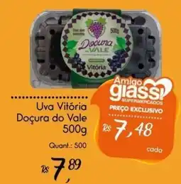 Giassi Supermercados Uva Vitória Doçura do Vale oferta