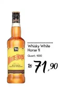 Giassi Supermercados Whisky White Horse 1l oferta