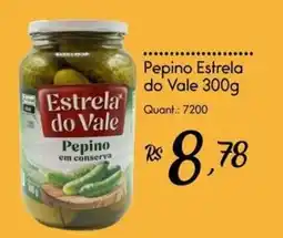 Giassi Supermercados Pepino estrela do vale oferta
