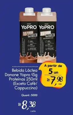 Giassi Supermercados Bebida Láctea Danone Yopro 15g Proteínas 250ml oferta