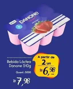 Giassi Supermercados Bebida Láctea Danone oferta