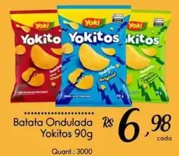 Giassi Supermercados Batata ondulada yokitos oferta