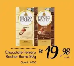Giassi Supermercados Chocolate Ferrero Rocher Barra oferta