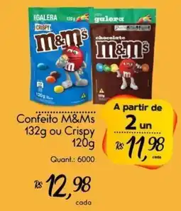Giassi Supermercados Confeito M&Ms oferta