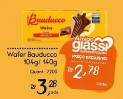 Giassi Supermercados Wafer bauducco oferta