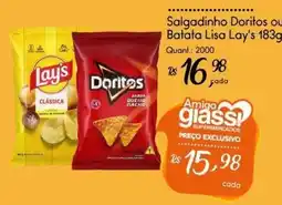 Giassi Supermercados Salgadinho Doritos ou Batata Lisa Lay's oferta