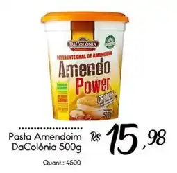 Giassi Supermercados pasta amendoim dacolonia oferta
