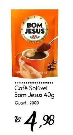 Giassi Supermercados Café Solúvel Bom Jesus oferta
