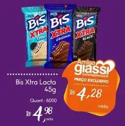Giassi Supermercados Bis Xtra Lacta oferta