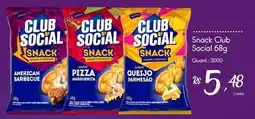 Giassi Supermercados club social snack oferta