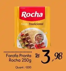 Giassi Supermercados Farofa Pronta Rocha oferta