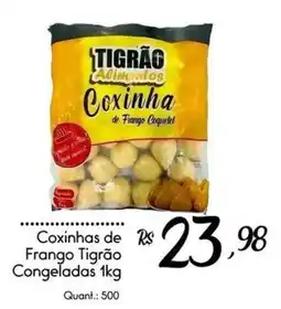 Giassi Supermercados Coxinhas de Frango Tigrao oferta