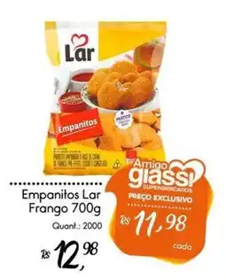 Giassi Supermercados Empanitos Lar Frango oferta
