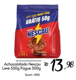 Giassi Supermercados Achocolatado nescau oferta