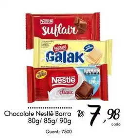 Giassi Supermercados Chocolate Nestlé Barra oferta