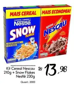 Giassi Supermercados Kit Cereal Nescau oferta