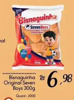 Giassi Supermercados Bisnaguinha original seven boys oferta