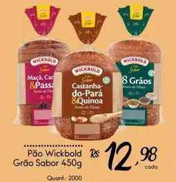 Giassi Supermercados Pão Wickbold Grão Sabor oferta