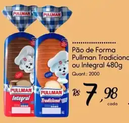 Giassi Supermercados Pão de Forma Pullman Tradicional ou Integral oferta