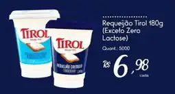 Giassi Supermercados Requeijão Tirol oferta