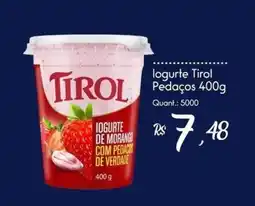 Giassi Supermercados Iogurte tirol pedaços oferta