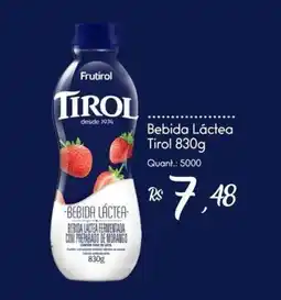 Giassi Supermercados Bebida Láctea Tirol oferta