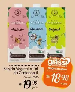 Giassi Supermercados Bebida Vegetal A Tal da Castanha oferta
