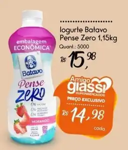Giassi Supermercados logurte batavo pense zero oferta