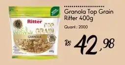 Giassi Supermercados Granola top grain ritter oferta