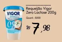 Giassi Supermercados Requeijão vigor zero lactose oferta