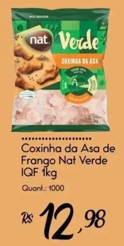 Giassi Supermercados Coxinha da Asa de Frango Nat Verde oferta