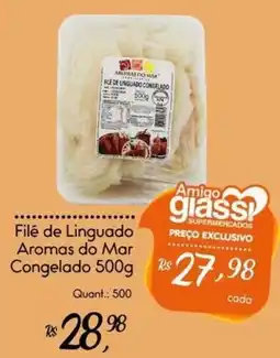 Giassi Supermercados Filé de Linguado Aromas do Mar oferta