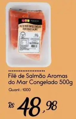 Giassi Supermercados Filé de Salmão Aromas do Mar Congelado oferta