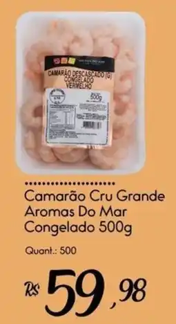 Giassi Supermercados Camarão cru grande aromas do mar oferta