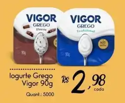 Giassi Supermercados logurte grego vigor oferta