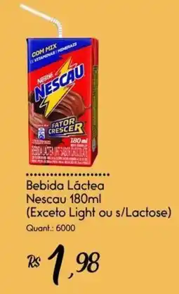 Giassi Supermercados Bebida Láctea Nescau oferta