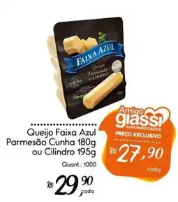 Giassi Supermercados Queijo Faixa Azul Parmesão oferta