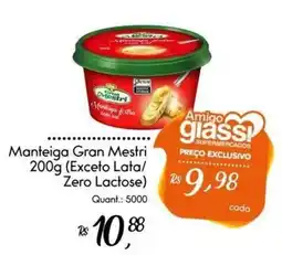 Giassi Supermercados Manteiga gran mestri oferta