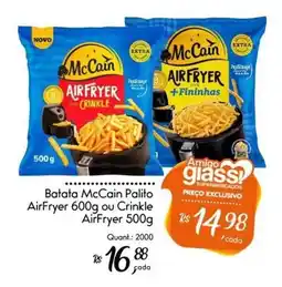 Giassi Supermercados Batata mccain palito airfryer ou crinkle airfryer oferta
