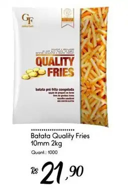 Giassi Supermercados batata quality fries oferta