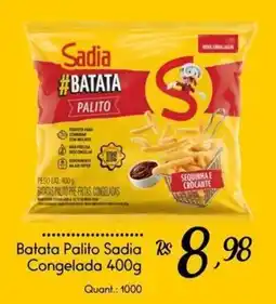 Giassi Supermercados Batata palito sadia oferta