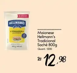 Giassi Supermercados Maionese hellmann's tradicional oferta