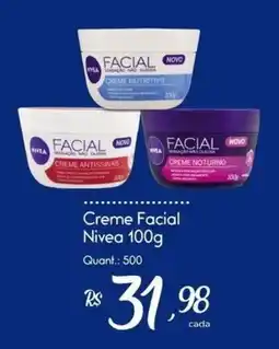 Giassi Supermercados Creme Facial Nivea oferta